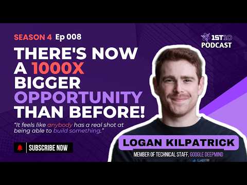 Inside OpenAI, Google Gemini & the Next AI Gold Rush With Google DeepMind's Logan Kilpatrick YouTube thumbnail