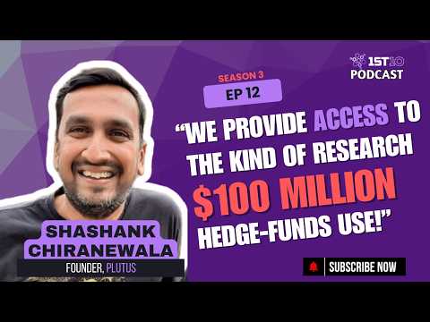 He Was BORED at Meta so decided to Built 2 Startups | The Story of Shashank & Plutus YouTube thumbnail